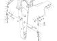 07097-21015 لوله بازکن اضافی برای شیلنگ بازو برای Komatsu PC200