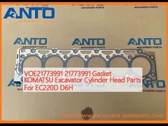 VOE21773991 21773991 گاسکت KOMATSU قطعات سر سیلندر حفاری برای EC220D D6H