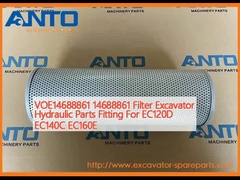 VOE14688861 14688861 قطعات هیدرولیکی دستگاه حفاری فیلتر برای EC120D EC140C EC160E