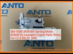 383-0589 3830589 موتور راه اندازی KOMATSU قطعات موتور حفاری مناسب برای C2.4 303.5E 304E