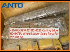 421-815-3210 421815-3220 برش لبه KOMATSU قطعات یدکی چرخ بارگذاری برای WA470-6A