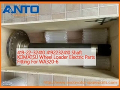 419-22-32410 4192232410 شفت KOMATSU چرخ بارگذاری قطعات الکتریکی برای WA320-6