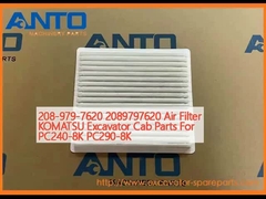 208-979-7620 2089797620 فیلتر هوا KOMATSU قطعات کابین حفاری برای PC240-8K PC290-8K