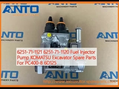 6251-71-1121 6251-71-1120 پمپ تزریق سوخت KOMATSU قطعات معدنی برای PC400-8 6D125