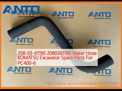 208-03-61190 2080361190 لوله آب KOMATSU قطعات معدنی برای PC400-6