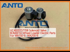UC4020757708 شیر سولینوئید KOMATSU قطعات الکتریکی برای WA150-6 WA200-6