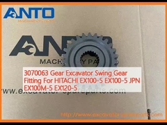 3070063 دنده های حفاری دنده های چرخ دار برای HITACHI EX100-5 EX100-5 JPN EX100M-5 EX120-5