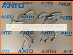 6156-71-5110 6156-71-5111 لوله KOMATSU قطعات معدنی برای SAA6D125E-3B-8M