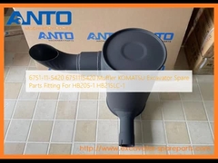 6751-11-5420 6751115420 Muffler KOMATSU قطعات معدنی مناسب برای HB205-1 HB215LC-1