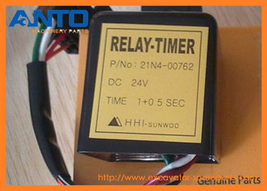 رله تایمر 21N4-00762 24V مورد استفاده برای لوازم یدکی برای هیوندای R80-7 R210LC-7