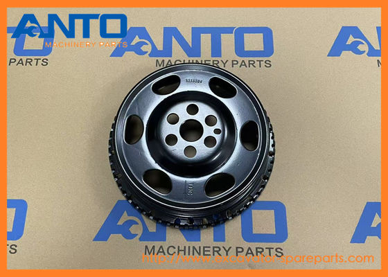 6751-81-2610 6751-81-2611 3954949 پولی سر میل لنگ KOMATSU قطعات یدکی بیل مکانیکی برای SAA4D107E-1B