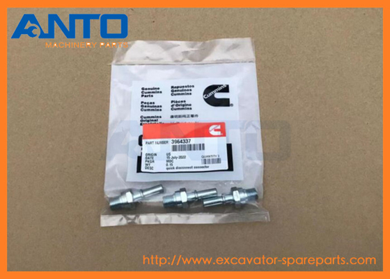 3964337 4891385 کانکتور قطع سریع برای قطعات یدکی بیل مکانیکی HYUNDAI