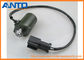 206-60-51130 206-60-51131 Komatsu Solenoid Valve برای Komatsu قطعات برق PC100 PC120 PC200-6 PC210-6
