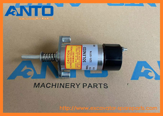1255774 125-5774 Shutoff Solenoid Fit Track قطعات موتور 3306 3306B 3306C 3406B 3406C