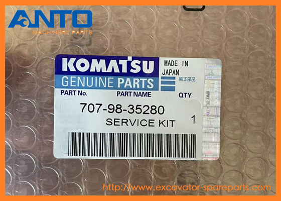 707-98-35280 7079835280 کیت خدمات پشتیبانی برای کاماتسو درجه بندی قطعات یدکی GD825A