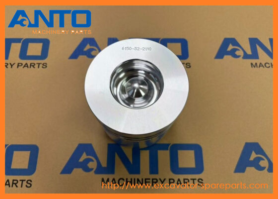 6150-32-2110 6150322110 Piston Assy KOMATSU Excavator Engine Parts Fit For 6D125E-2E