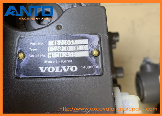 VOE14670038 14670038 شیر کنترل اصلی شیر بیل مکانیکی VOE EC380D