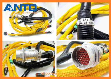 6156-81-9320 6D125 مهار سیم کشی موتور برای PC400-7 Komatsu قطعات حفاری